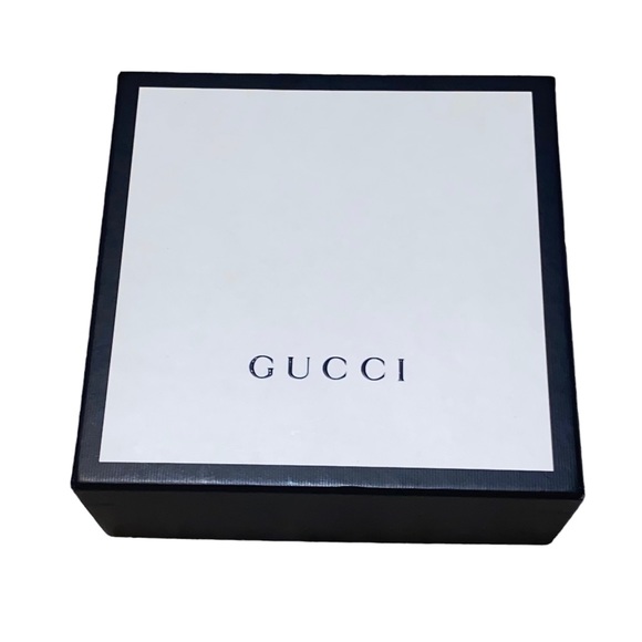 GUCCI MARMONT PEARL BLACK LEATHER BELT Size 95 - Picture 4 of 7